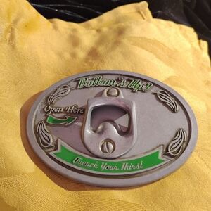 Bottom's UP! Belt Buckle